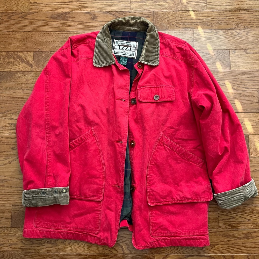 Vintage red chore jacket Izzi